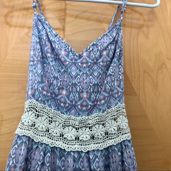 HOLLISTER CO. Pastel Purple Aztec Sun Dress | M - Picture 4 of 12